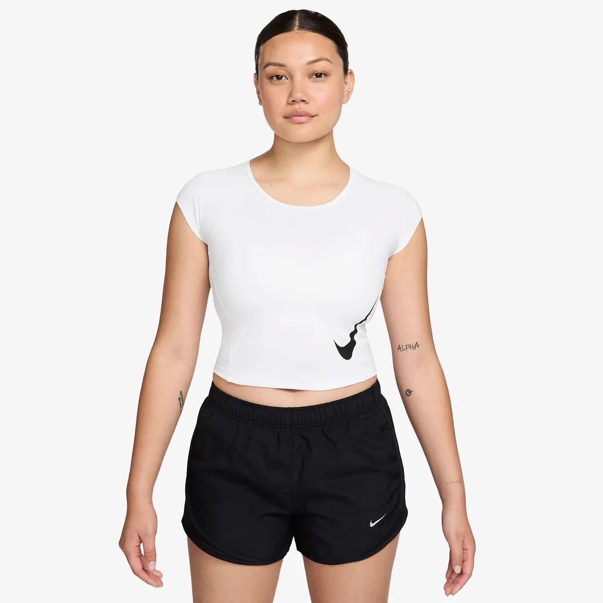 Nike W NK TEMPO SWOOSH RUN DF SS