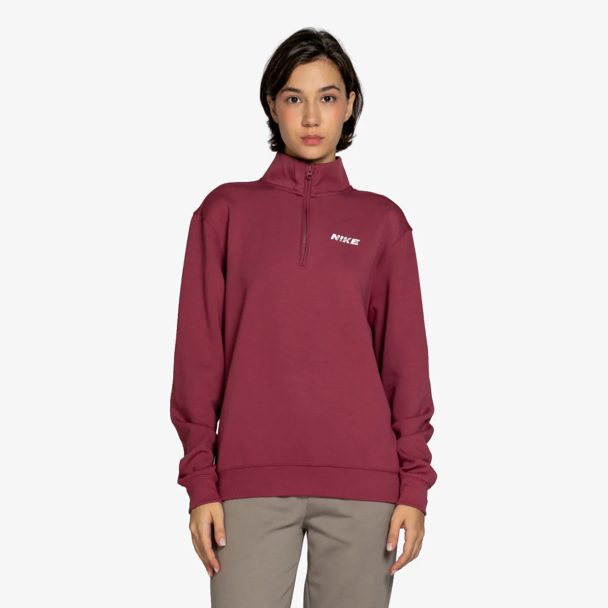 Nike W NK DF STDO FLC SPT QZ CPSL B