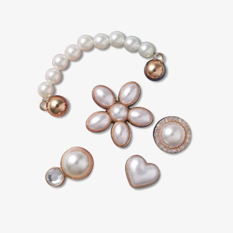 CROCS Dainty Pearl Jewelry 5 Pack
