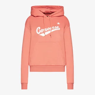 CONVERSE SCRIPTED LOGO FLEECE HOODIE