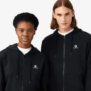 CONVERSE GO-TO EMBROIDERED STAR CHEVRON ZIP HOODIE