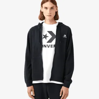 CONVERSE GO-TO EMBROIDERED STAR CHEVRON ZIP HOODIE
