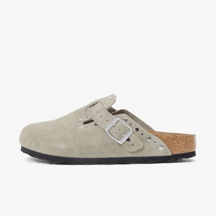 BIRKENSTOCK Boston Rivet LEVE Taupe 