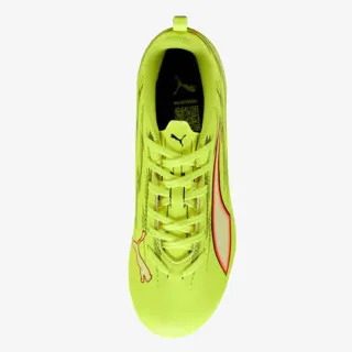 PUMA ULTRA 6 PLAY FG/AG Jr Yellow Alert-PUMA 