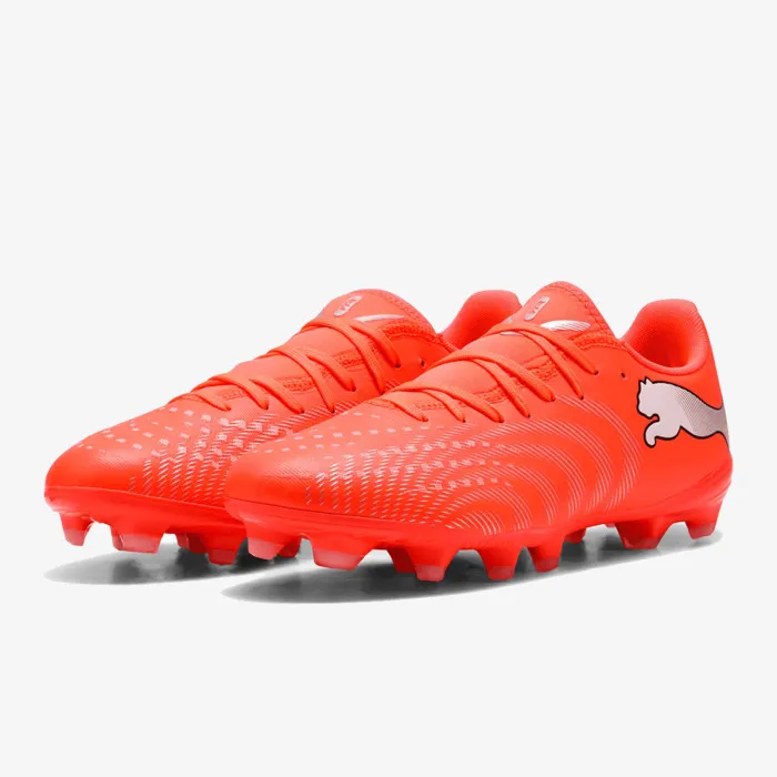 PUMA FUTURE 9 PLAY FG/AG Glowing Red-PUMA Whi 