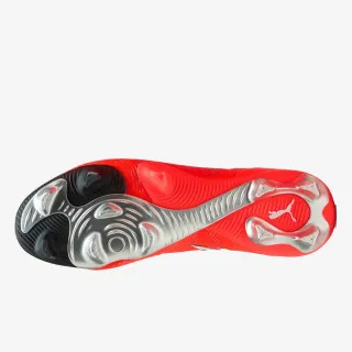 PUMA FUTURE 9 ULTIMATE FG Glowing Red-PUMA Wh 