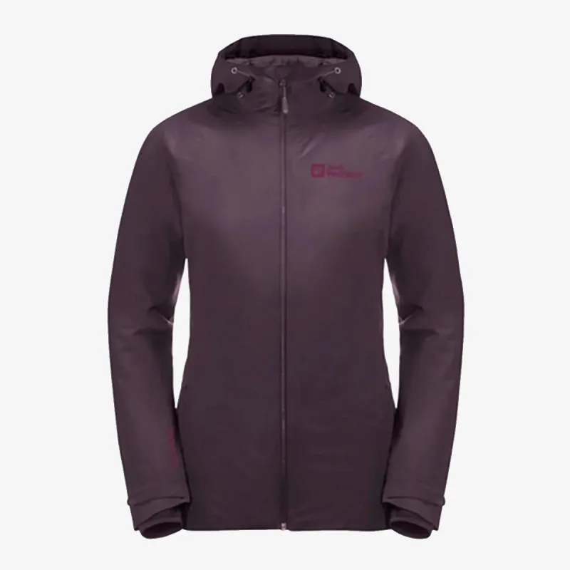 JACK WOLFSKIN GLAABACH 3IN1 JKT W