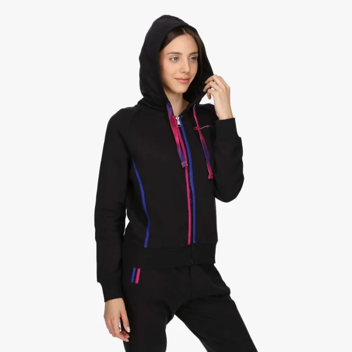 CHAMPION HOODED FULL ZIP SWEATSHIRT 