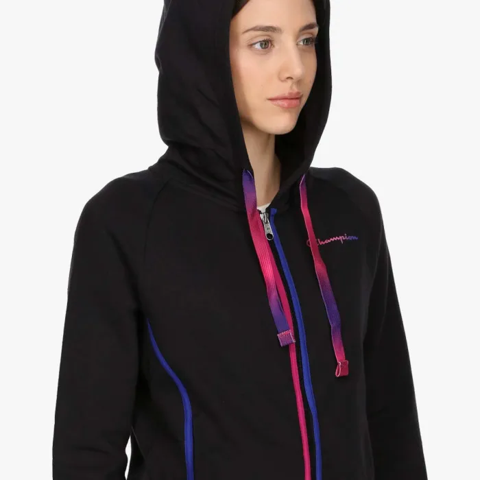 CHAMPION HOODED FULL ZIP SWEATSHIRT 