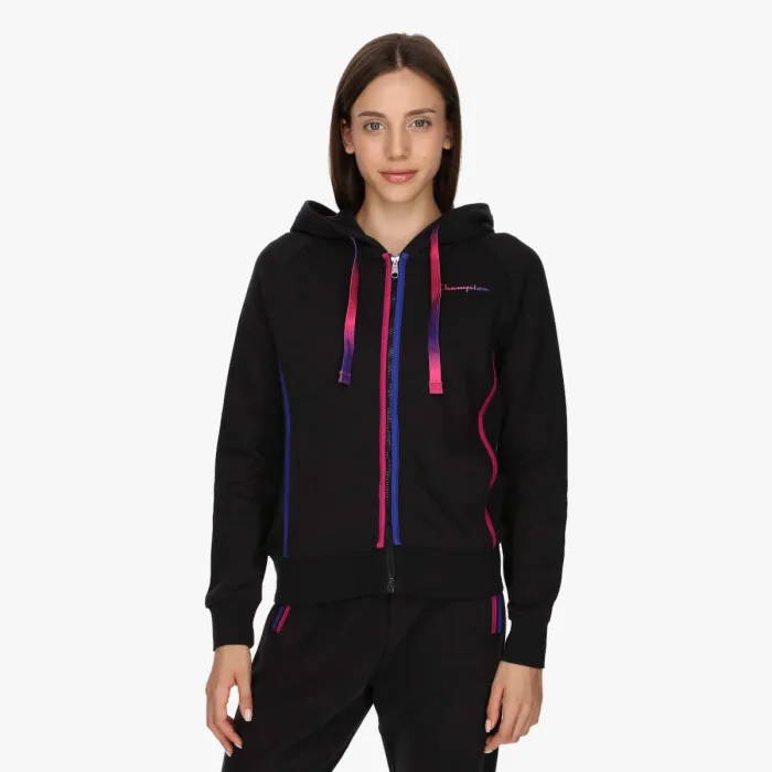 CHAMPION HOODED FULL ZIP SWEATSHIRT 
