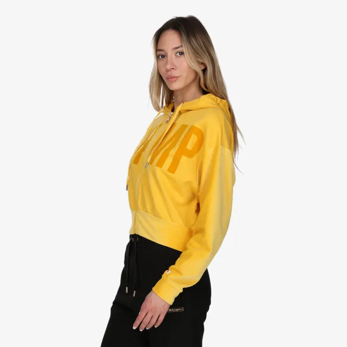 LADY VELOUR FULL ZIP HOODY 