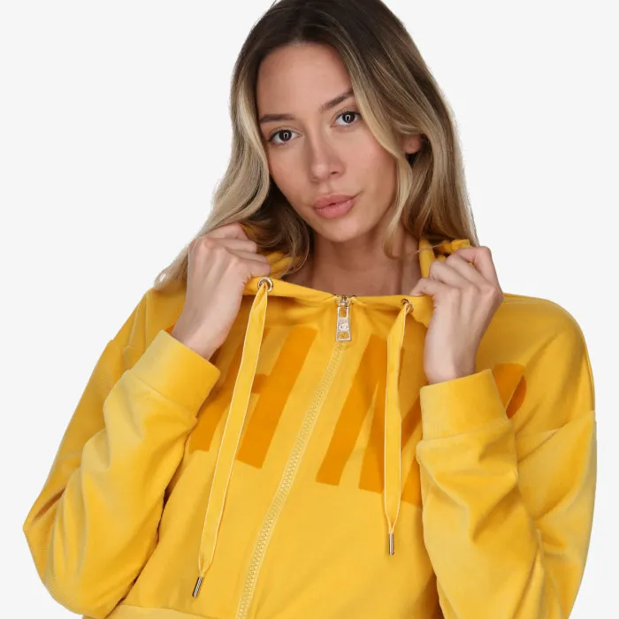 LADY VELOUR FULL ZIP HOODY 