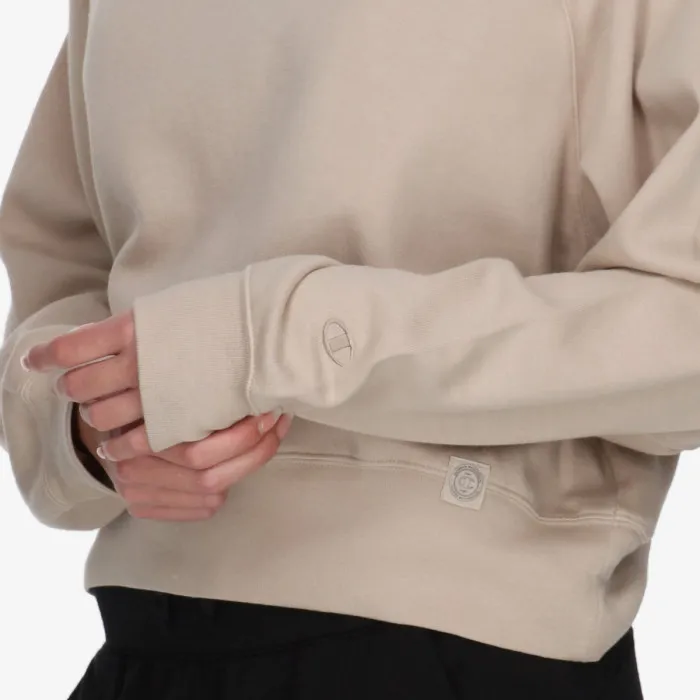 CHAMPION Mock Turtle Neck Long Sleeves Sweatshirt 