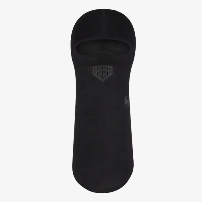 BUFF MERINO LIGHTWEIGHT BALACLAVA SOLID BLACK 