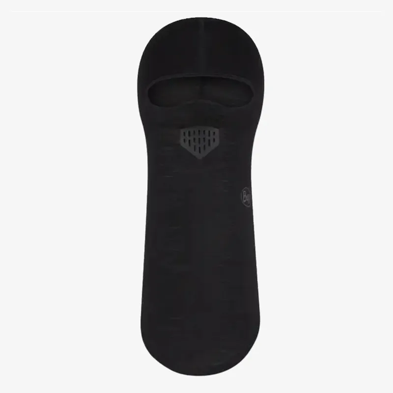 BUFF MERINO LIGHTWEIGHT BALACLAVA SOLID BLACK 