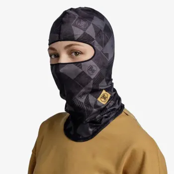 BUFF ECOSTRETCH BALACLAVA SOLID BLACK 