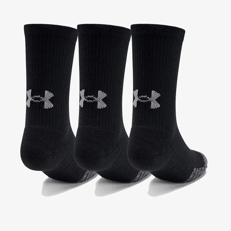 UNDER ARMOUR UA YTH HEATGEAR CREW 3PK 1