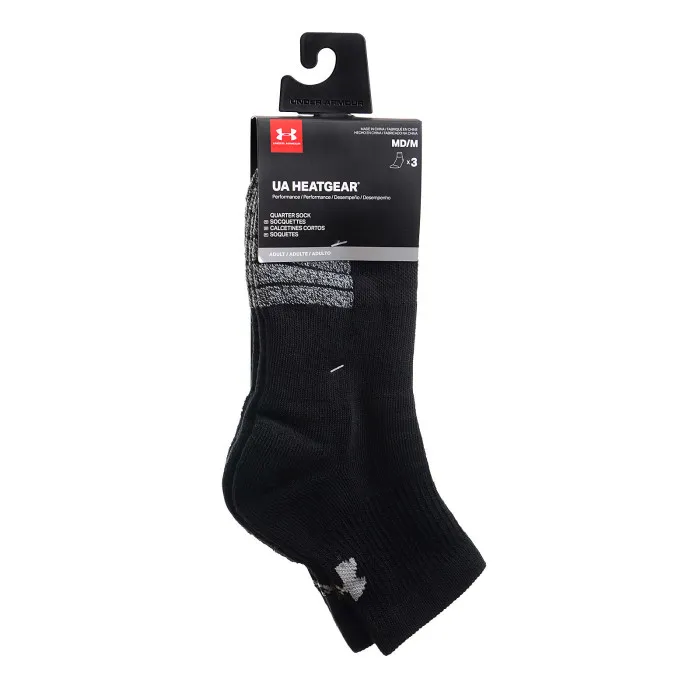 UNDER ARMOUR Heatgear QTR 3PK 