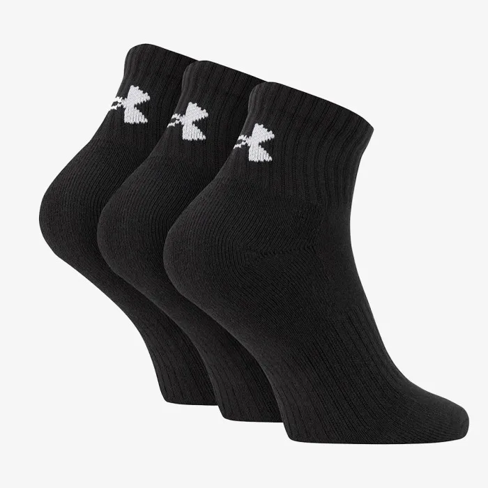 Adult UA Core Quarter Socks 3-Pack 