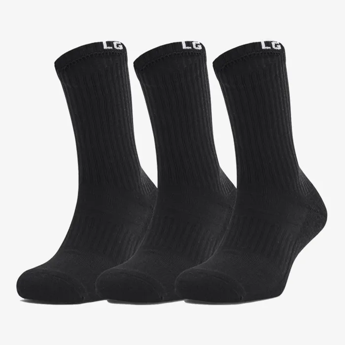 UNDER ARMOUR Adult UA Core Crew Socks 3-Pack 
