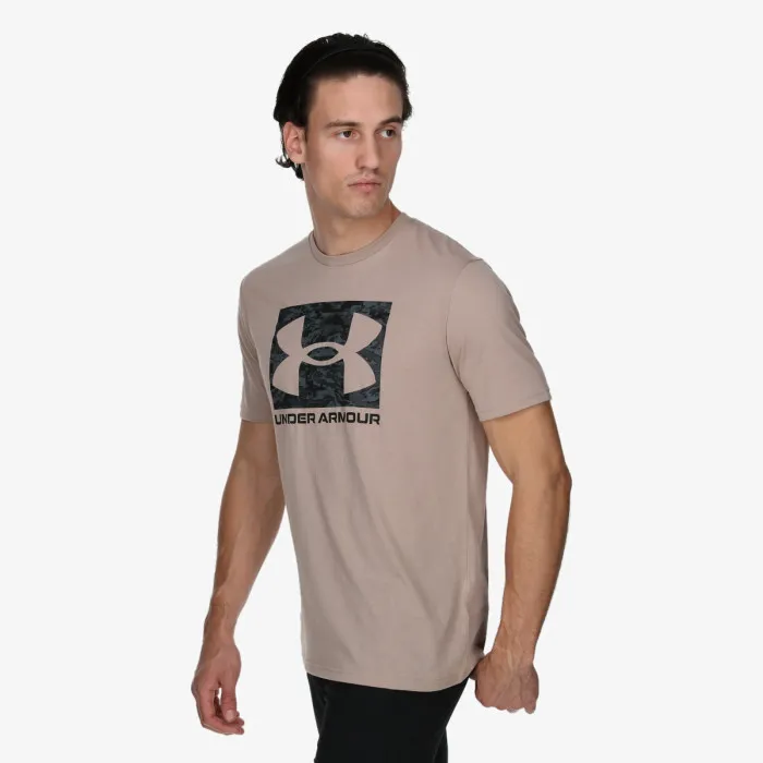 UA ABC CAMO BOXED LOGO SS 