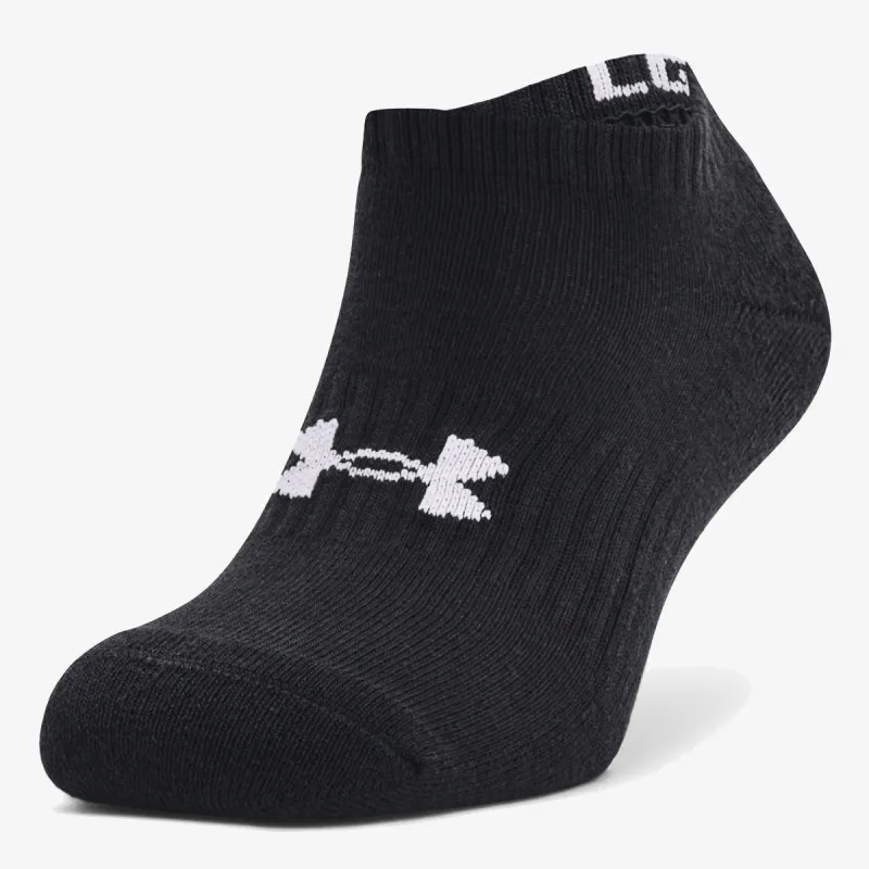 UNDER ARMOUR Adult UA Core No Show Socks 3-Pack