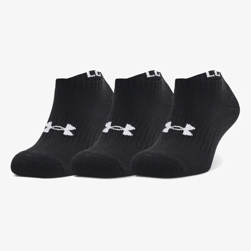 UNDER ARMOUR Adult UA Core No Show Socks 3-Pack