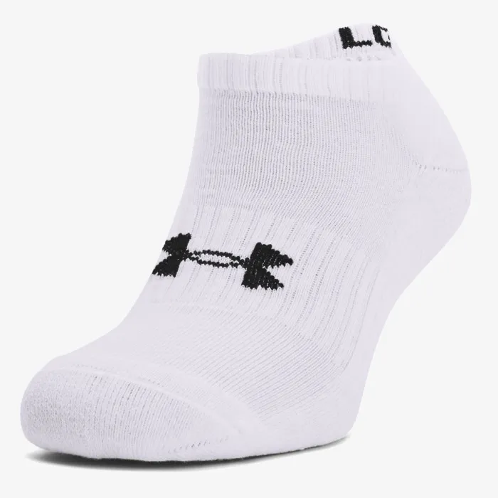 UNDER ARMOUR Adult UA Core No Show Socks 3-Pack 