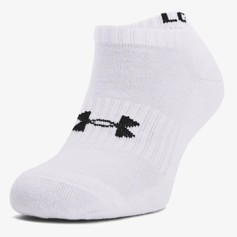 UNDER ARMOUR Adult UA Core No Show Socks 3-Pack