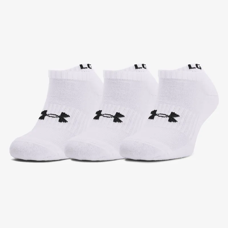 UNDER ARMOUR Adult UA Core No Show Socks 3-Pack