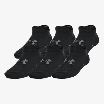 UNDER ARMOUR UA YTH ESSENTIAL NO SHOW 6PK 1 