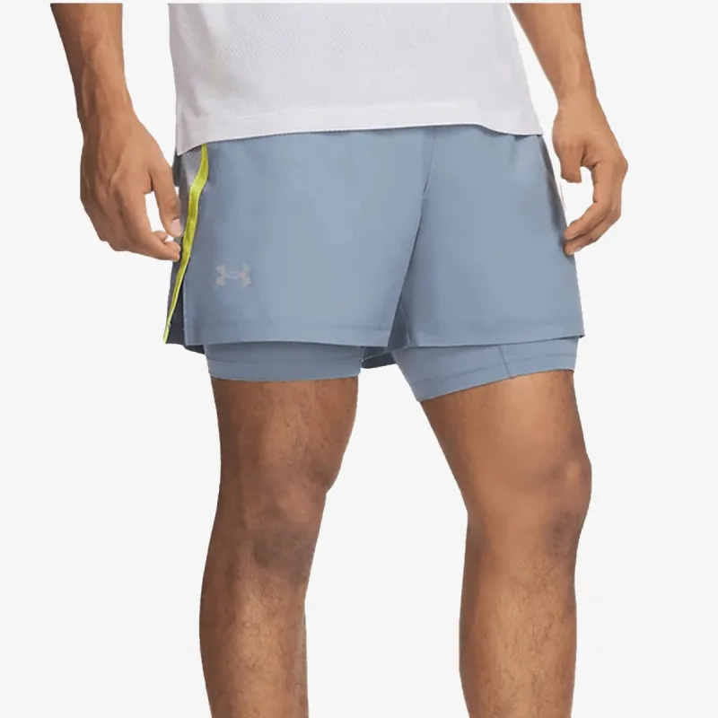 UNDER ARMOUR UA LAUNCH 5'' 2-IN-1 SHORTS 