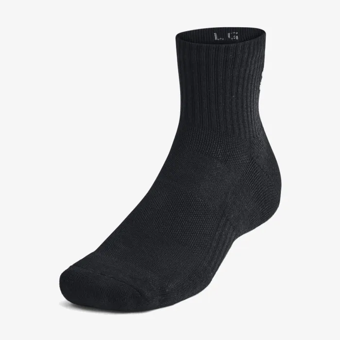 UNDER ARMOUR Unisex UA TC 3pk Qtr 