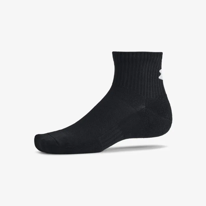 UNDER ARMOUR Unisex UA TC 3pk Qtr 