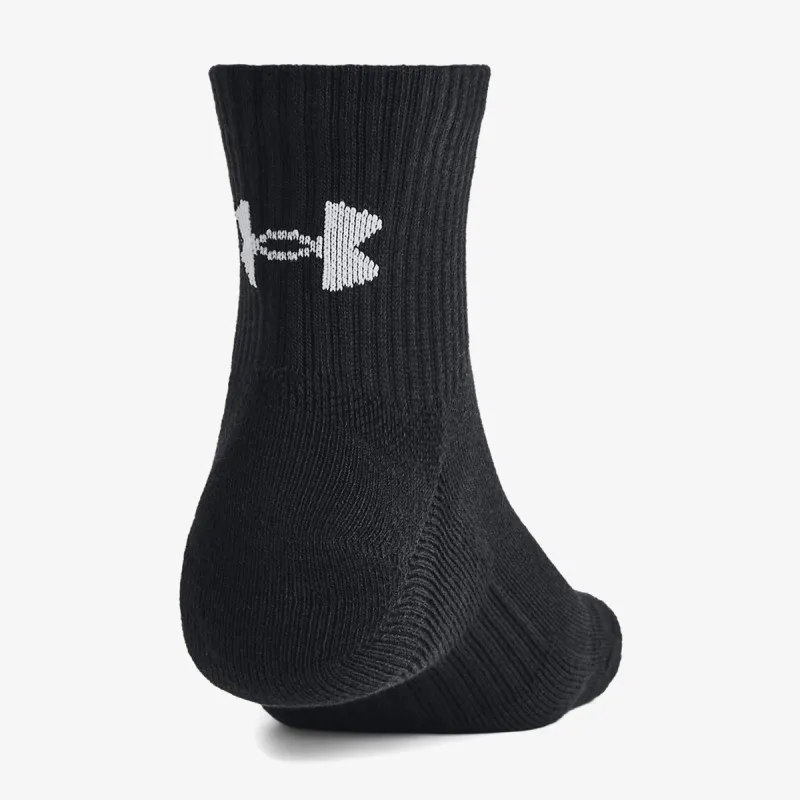 UNDER ARMOUR Unisex UA TC 3pk Qtr 
