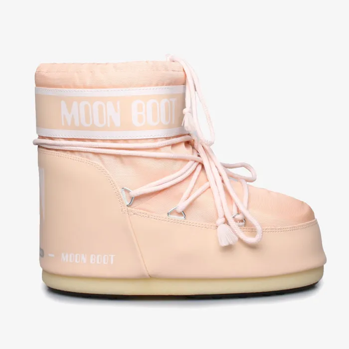 MOON BOOT ICON LOW NYLON BISQUE 