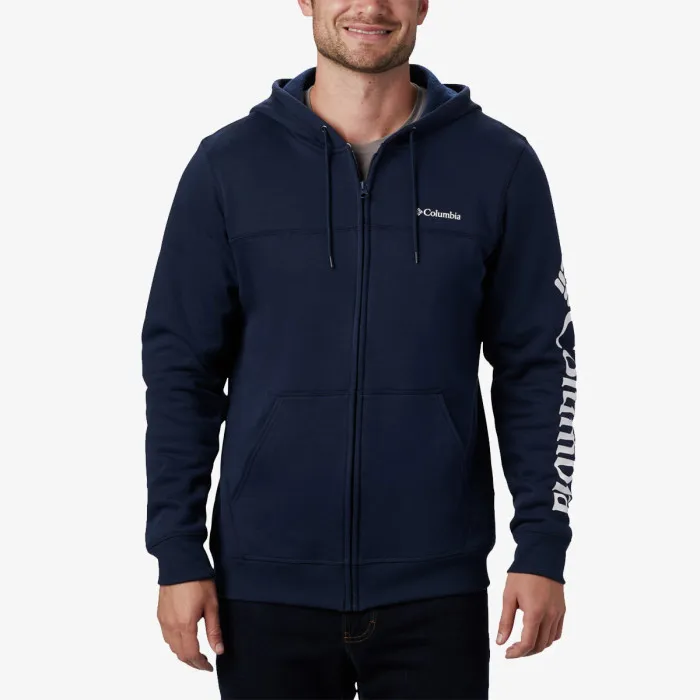 M COLUMBIA LOGO FLEECE FULL ZIP 