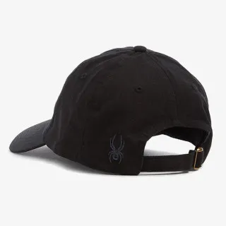 SPYDER SP-W PARALLEL-HAT-BLACK