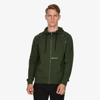 CHAMPION COLOR BLOCK FULL ZIP HOODY 