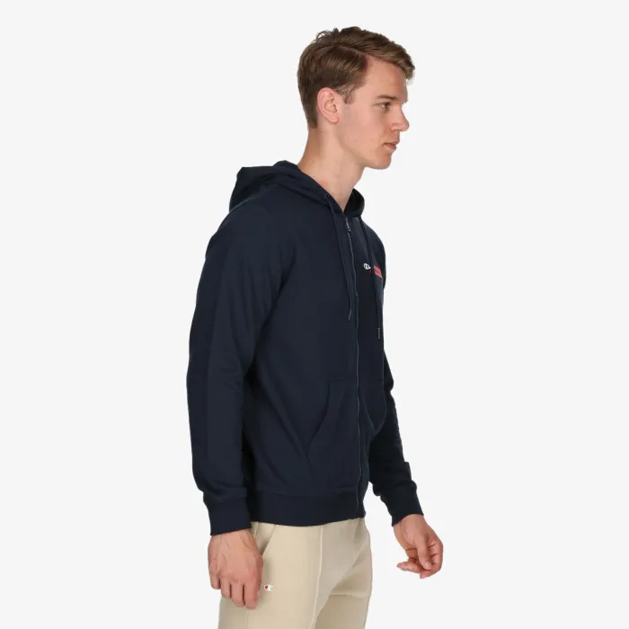 CHAMPION CLASSIC LABEL FULL ZIP HOODY 