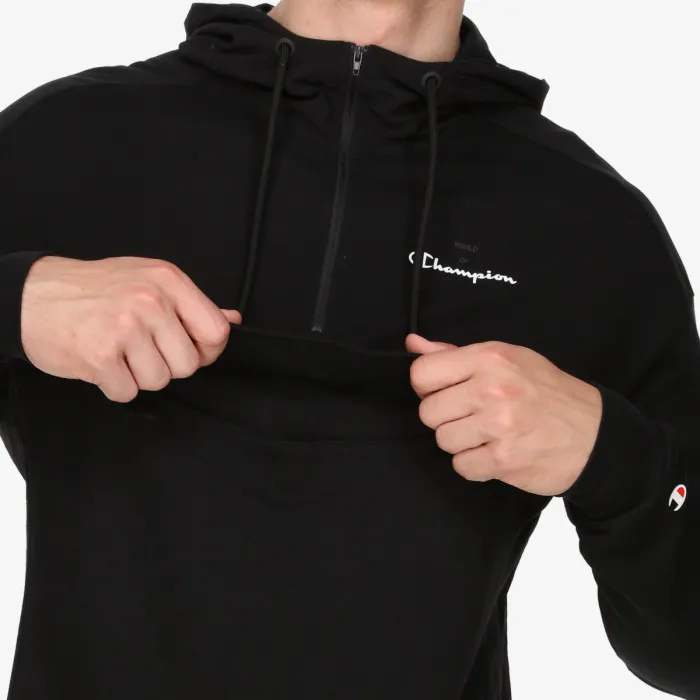 MIX&MATCH HALF ZIP HOODY 