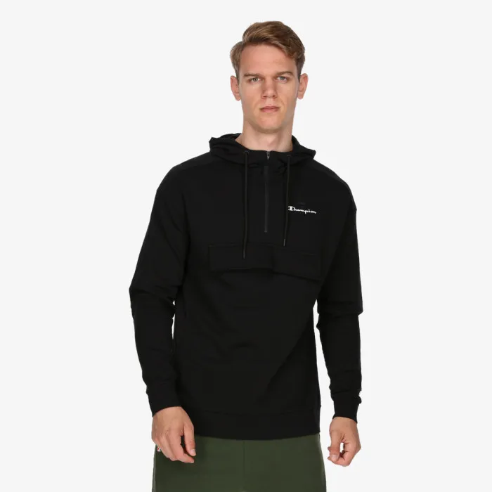 MIX&MATCH HALF ZIP HOODY 