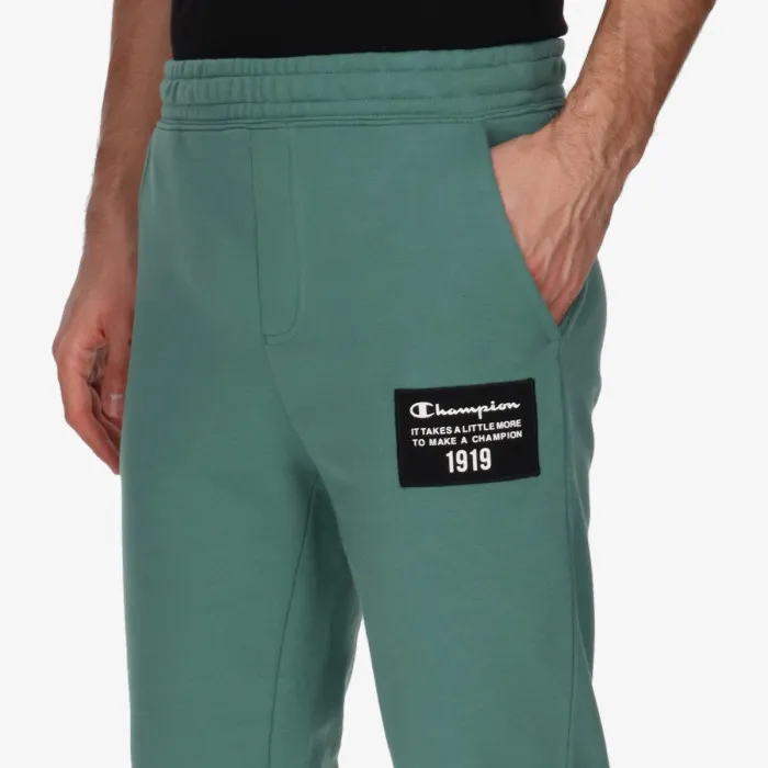 CHAMPION RAW LOGO CUFFED PANTS 