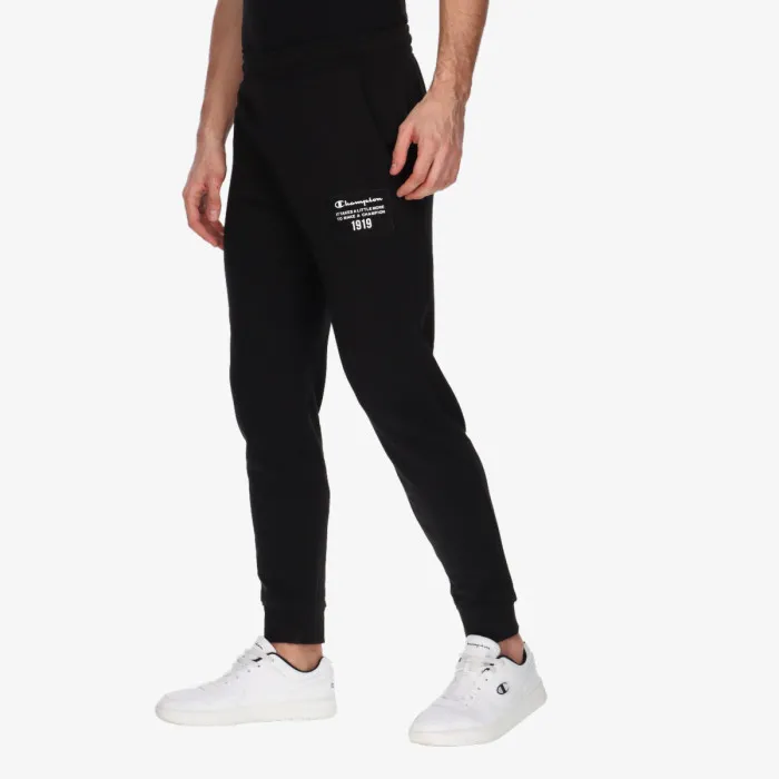 CHAMPION RAW LOGO CUFFED PANTS 
