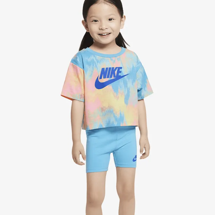 Nike NKG BOXY TEE & BIKE SHORT SET 
