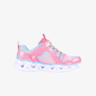 SKECHERS HEART LIGHTS - RAINB