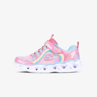 SKECHERS HEART LIGHTS - RAINB