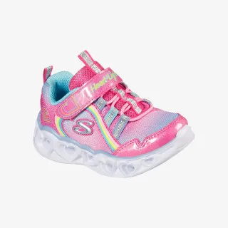 SKECHERS HEART LIGHTS - RAINB
