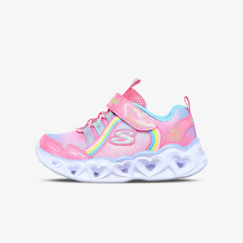 SKECHERS HEART LIGHTS - RAINB