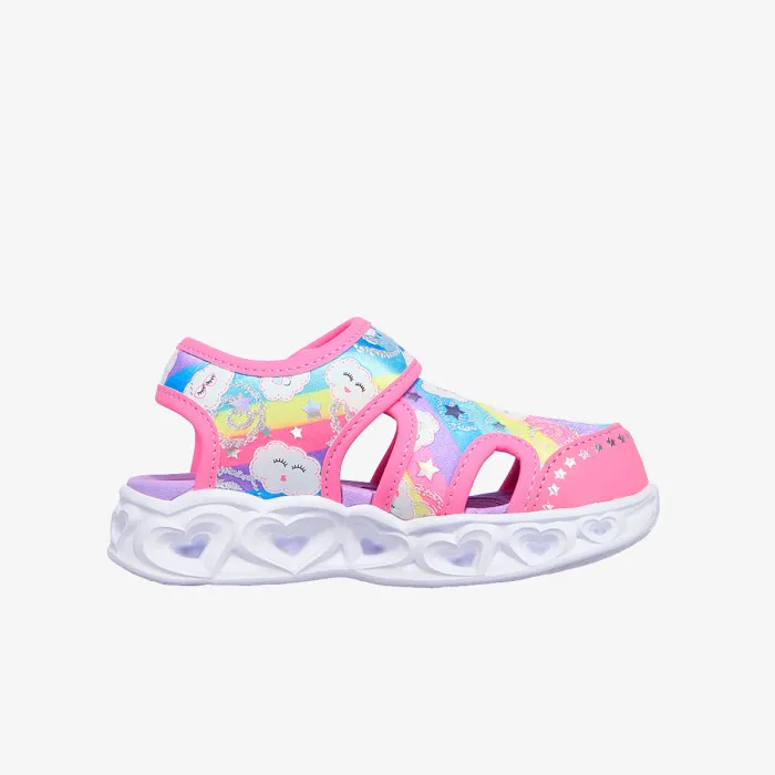 SKECHERS HEART LIGHTS SANDALS 